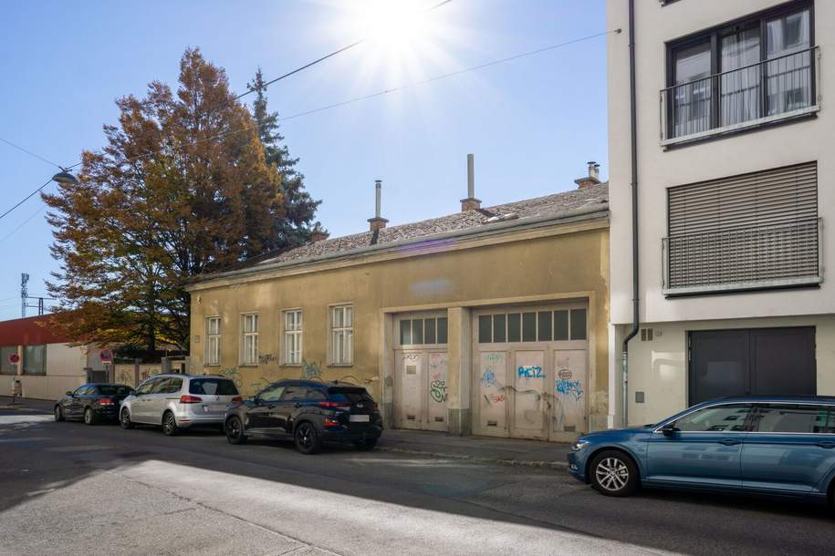1140 Wien – Entwickelbares Bauträger-Grundstück beim Bahnhof Penzing | GB, Bauklasse III, geschlossene Bauweise, Grund und Boden-kauf, 1.090.000,€, 1140 Wien 14., Penzing
