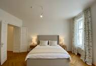 WIEN MITTE: Charmante, generalsanierte 4 Zimmer Altbauwohnung mit großzügiger Loggia