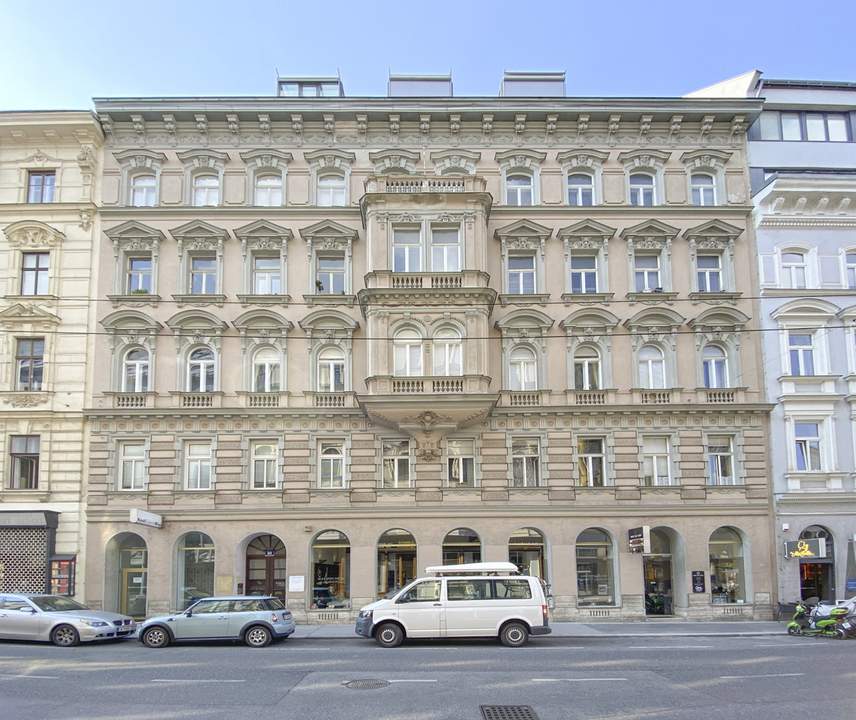 Gumpendorfer Straße: Geschäftslokal in Top-Lage mit großer Verkaufsfläche