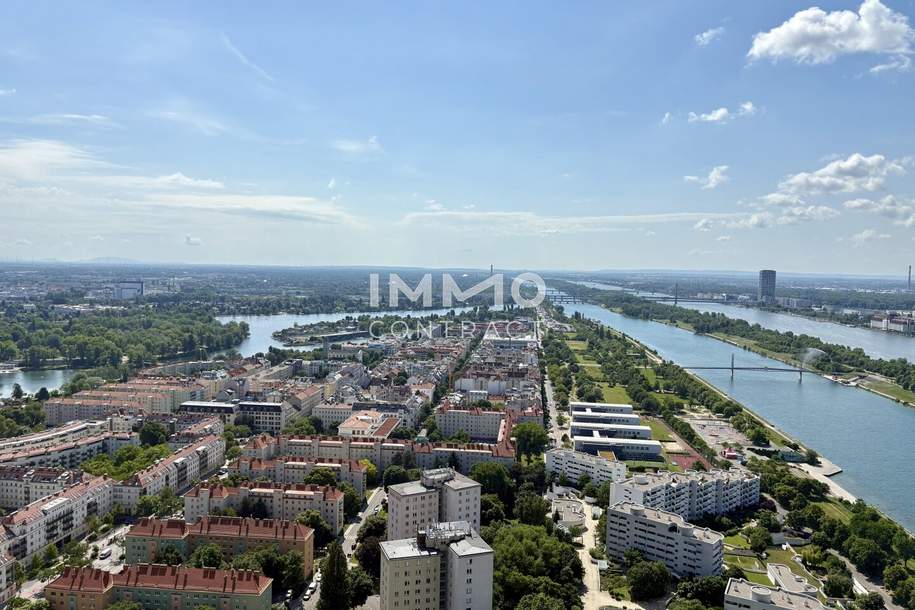 Neue Donau: Studio mit Gym, Pool, Lounges, Billa im Haus (Erstbezug), Wohnung-kauf, 424.710,€, 1220 Wien 22., Donaustadt