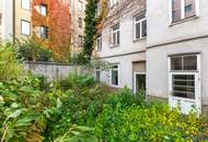 RARITÄT | KOMPLETT HOFSEITIGE ALTBAU-GARTENWOHNUNG | Sanierungsbedürftig | Gesamte Etage im Hoftrakt | Nähe Einsiedlerpark, U4 Margaretengürtel, künftiger U2-Station Reinprechtsdorfer Straße