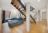 Gumpendorfer Straße: 5-Zimmer-Maisonette mit Terrasse