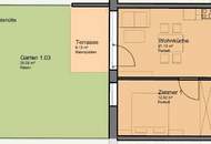 Moderne Neubauwohnung mit EIGENGARTEN und TERRASSE nahe Akademiepark
