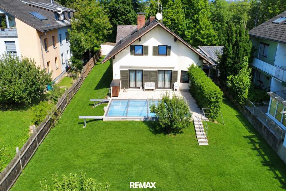 Gemütliches Ein- oder Zweifamilienhaus mit Pool in attraktiver Schärdinger Lage, Haus-kauf, 399.000,€, 4780 Schärding