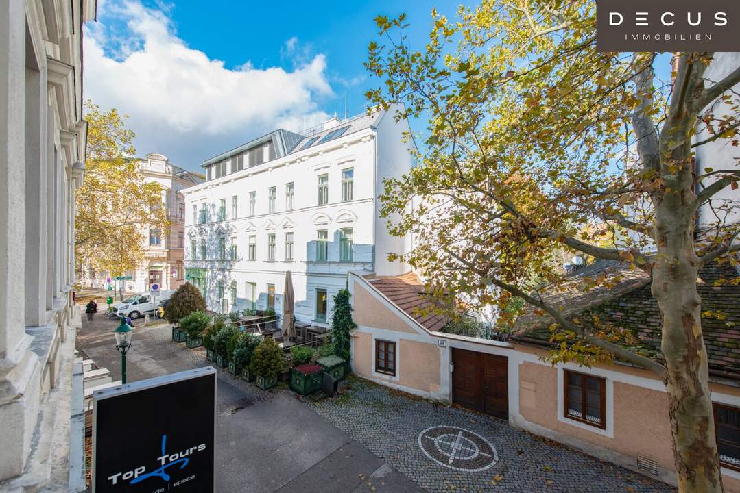 | WOHNEN NÄHE HUSARENTEMPEL | TRAUMHAFTE 2 ZIMMER ALTBAUWOHNUNG | TOPLAGE