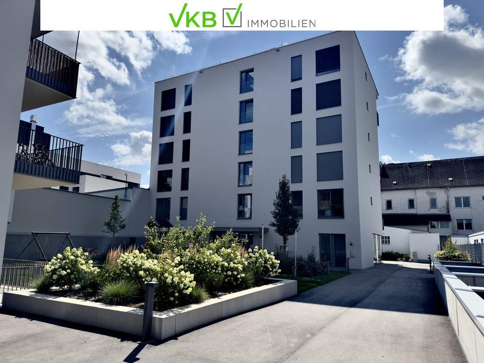 WELS | Traumhafte Single Neubauwohnung mit Balkon im VKB Park Mercurius!