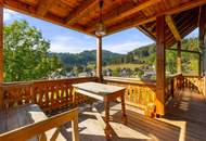EXKLUSIVES HOLZHAUS MIT SEPARATEM GÄSTECHALET