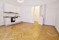 AUGARTEN-NÄHE, 48 m2 Altbau, Wohnküche, 1 Zimmer, Wannenbad, Parketten, 2. Liftstock, Rembrandtstraße