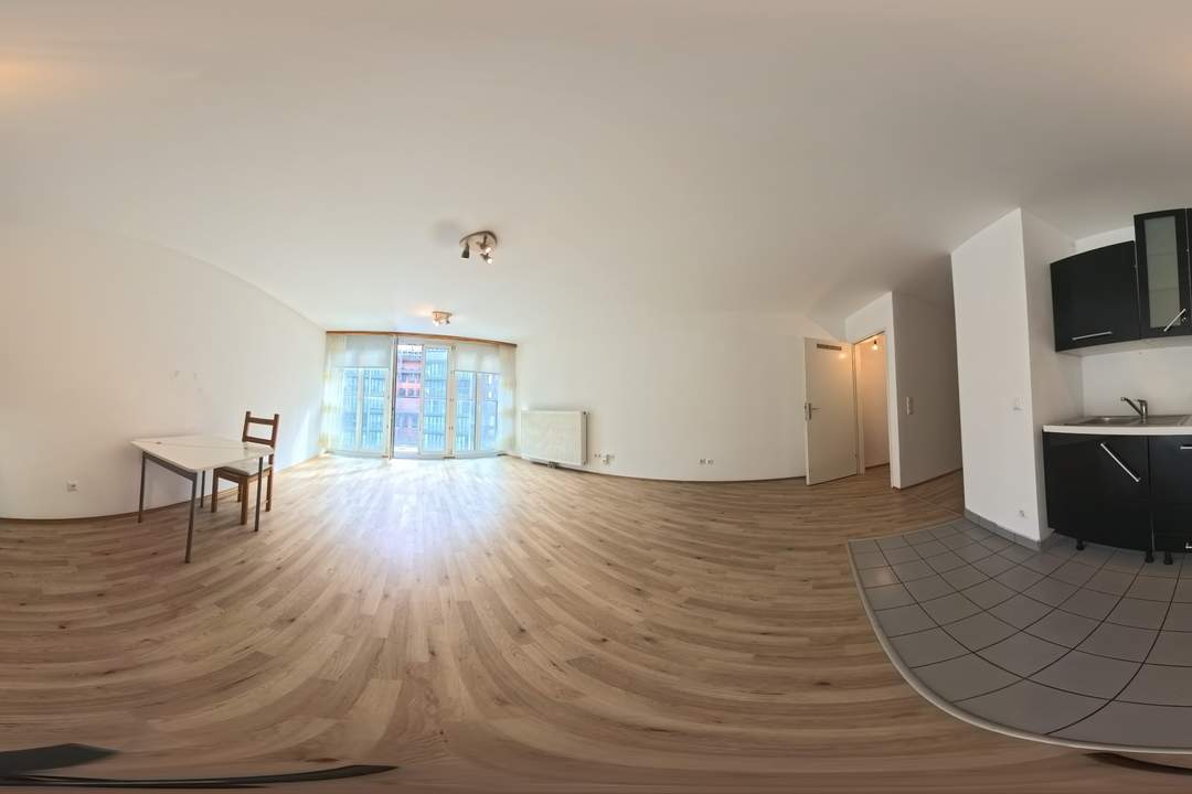 Hell, zentral, Gasometer - 1 Zimmer, das sich sehen lässt