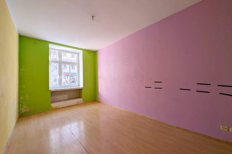 ++NEU++ sanierungsbedürftige 1-Zimmer Erdgeschosswohnung - tolle Lage!, Wohnung-kauf, 94.890,€, 1200 Wien 20., Brigittenau