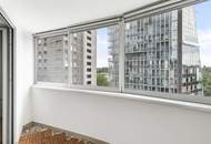 2-Zimmer-Neubauwohnung mit Loggia und Weitblick im OBELIX Turm beim VIC !!!