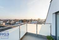 Weitblick DG-Wohnung in 1220 Wien: Erstbezug mit 4 Terrassen.