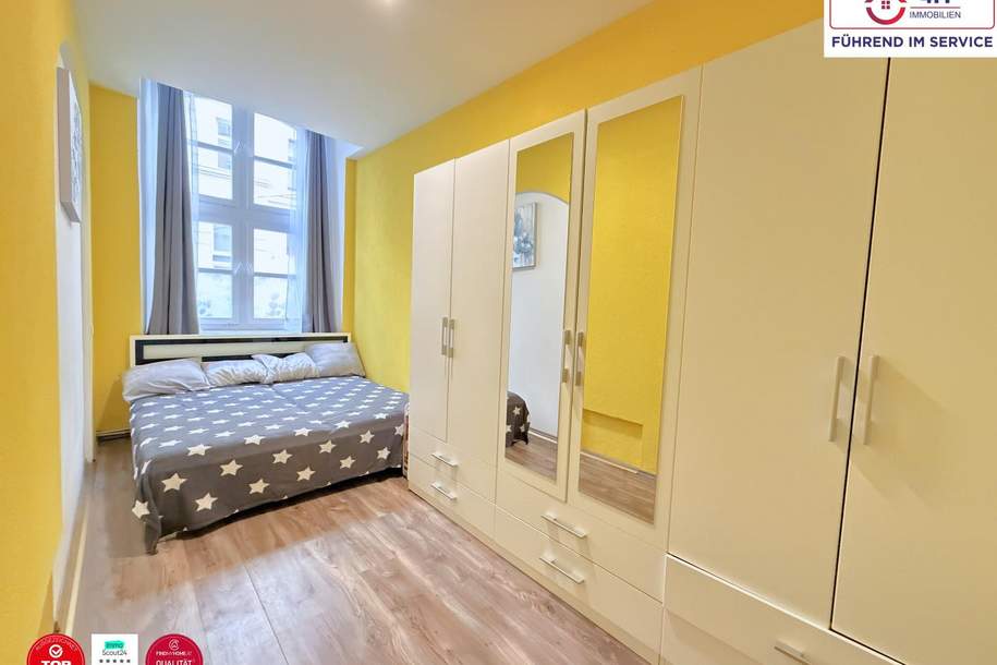 Helle Altbau-Oase im Erdgeschoss – 3 Zimmer nahe dem 1. Bezirk, Wohnung-kauf, 175.000,€, 1030 Wien 3., Landstraße