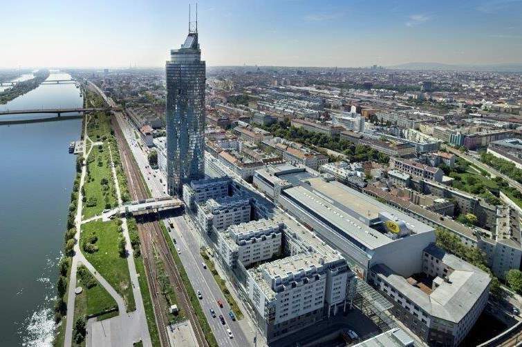 Millennium Tower, Gewerbeobjekt-miete, 2.866,50,€, 1200 Wien 20., Brigittenau