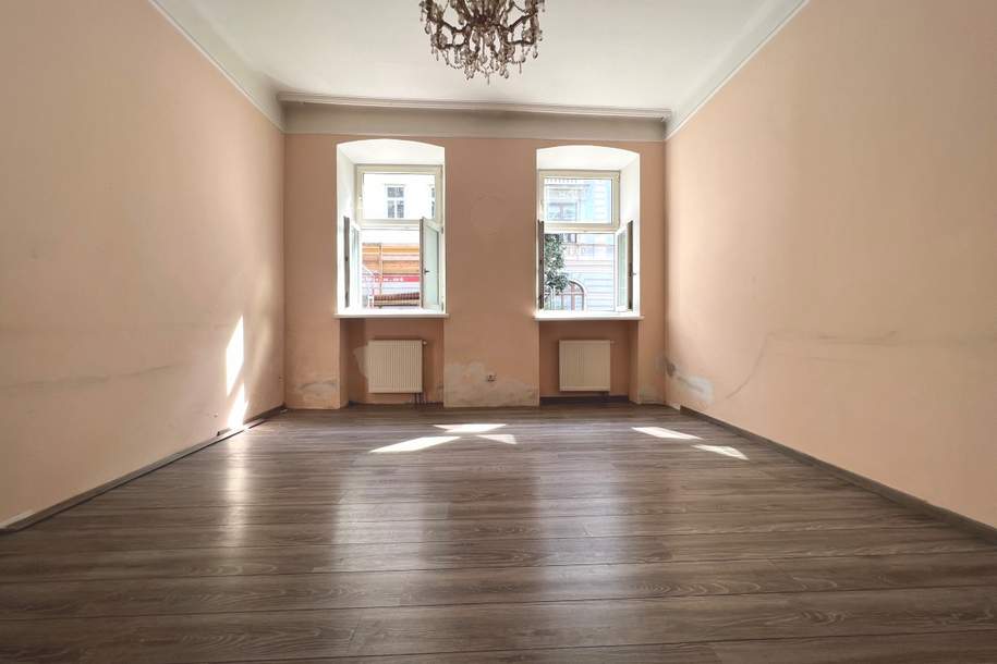 WERKSTATT oder LAGER – DREI Zimmer mit POTENZIAL, Gewerbeobjekt-miete, 949,00,€, 1090 Wien 9., Alsergrund