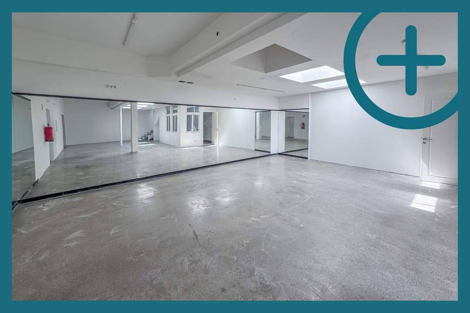 Helles Gymnastikstudio in der Nähe des Wilhelminenbergs, Gewerbeobjekt-kauf, 298.000,€, 1160 Wien 16., Ottakring