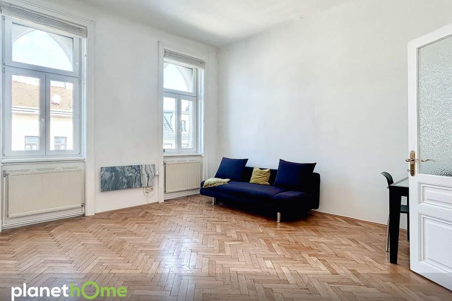 Helle 2-Zimmer Altbauwohnung Klosterneuburgerstraße/Hannovermarkt, Wohnung-kauf, 205.000,€, 1200 Wien 20., Brigittenau