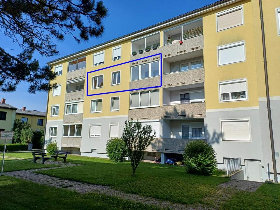***OPEN HOUSE Freitag, 11. Juli 2025 10 - 14 Uhr*** 2-Zimmer-Eigentumswohnung am Stadtrand von Schärding