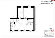 Sanierte 3-Zimmer-Wohnung in Steyr-Münichholz: Helle Wohnräume, großzügige Küche, moderne Dusche, flexibler Grundriss und idyllischer Grünblick – ruhiges Wohnen mit bester Infrastruktur!