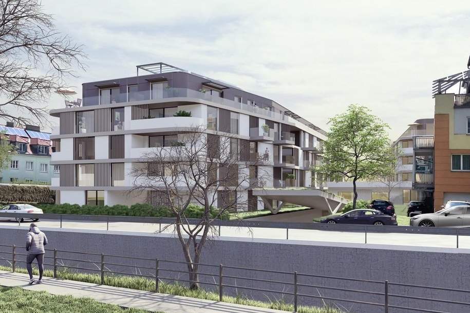 "0% KÄUFERPROVISION - Provisionsfrei - 2-Zimmer mit Loggia, Terrasse und Eigengarten!", Wohnung-kauf, 348.000,€, 3400 Tulln