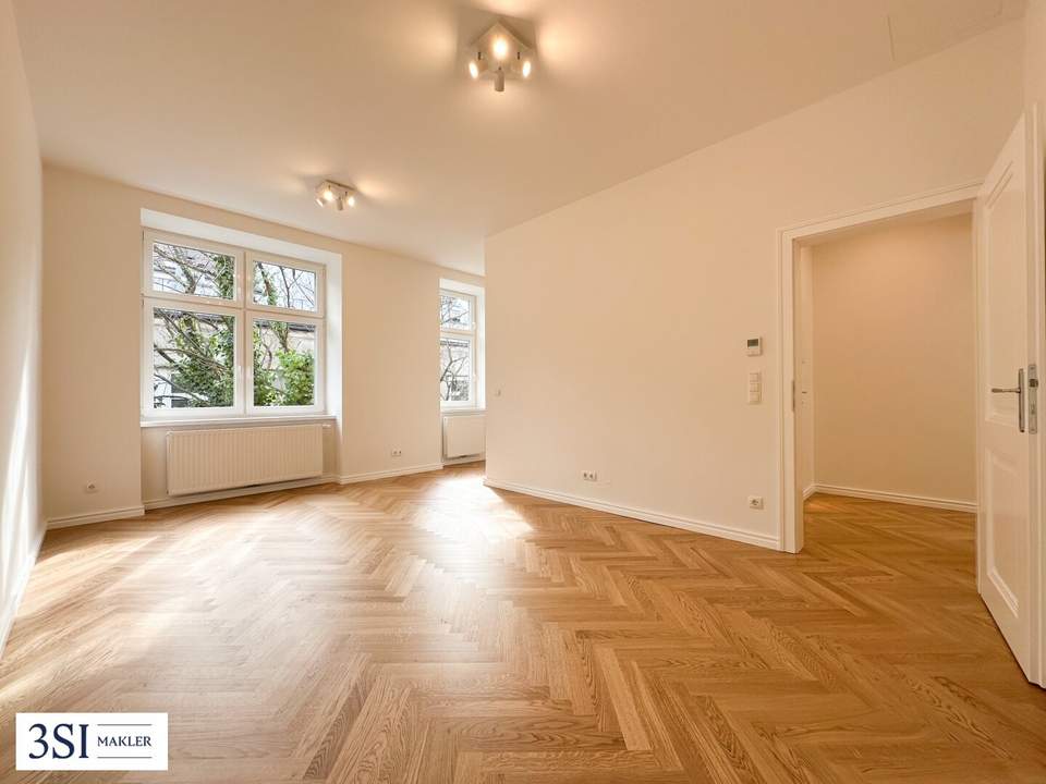 Design trifft Geschichte – Altbau-Erstbezug mit Charakter - Nähe Auer-Welsbach-Park