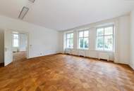 Prachtvolles Altbau-Büro mit Blick Richtung Stadtpark und Kursalon