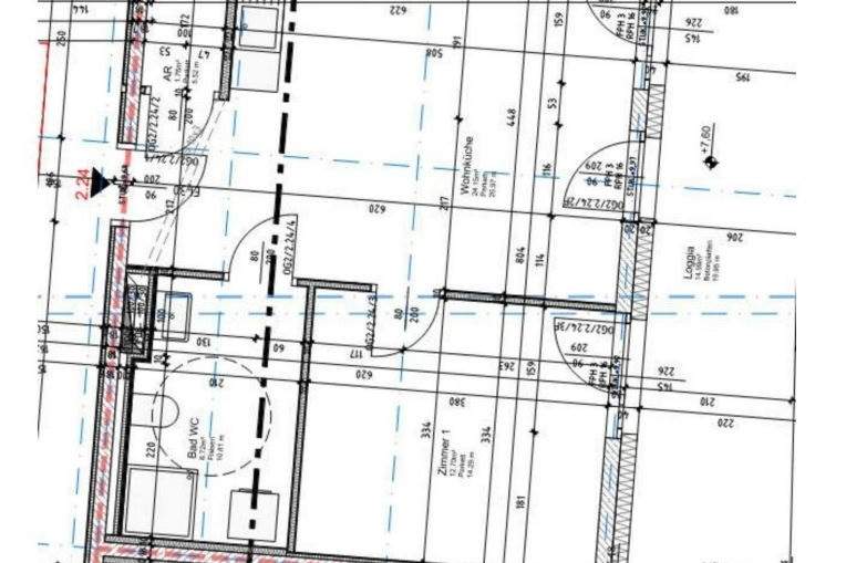 Gemütliche 2-Zimmerwohnung | mit GROSSZÜGIGER Loggia, Wohnung-miete, 759,23,€, 8020 Graz(Stadt)