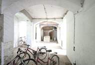 Innenhof Werkstätte Immobilie