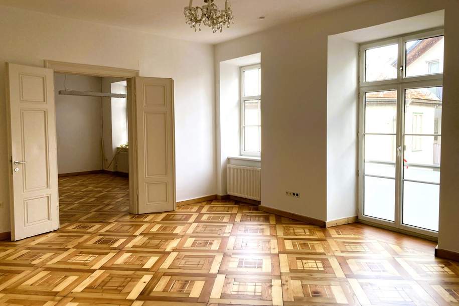 IMPOSANTE 5-ZIMMER ALTBAU-WOHNUNG mit KAISERLICHEM FLAIR in ZENTRUMSLAGE von BAD ISCHL, Wohnung-kauf, 428.000,€, 4820 Gmunden