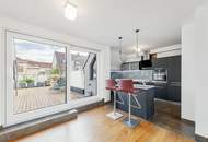 Freiraum über dem Servitenviertel: Großzügige DG-Maisonette mit herrlicher Aussicht und zusätzlichem Studio