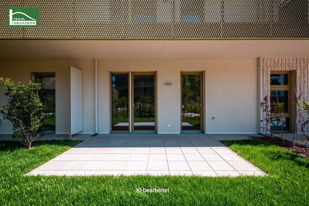 Hervorragende Gartenwohnung für glückliche Mieter (Nettopreis) - Provisionsfreier Erstbezug - sofort vermietbar