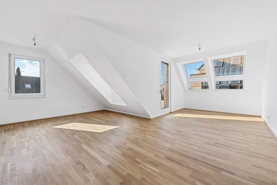 Entzückende Dachgeschoss Wohnung an der Lobau!, Wohnung-kauf, 349.000,€, 1220 Wien 22., Donaustadt