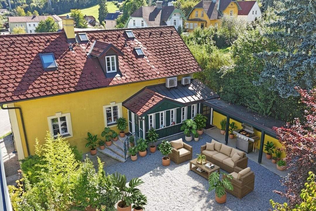 Ihr Rückzugsort im Wienerwald – Charmante, renovierte Villa in erstklassiger Siedlungslage in Pressbaum