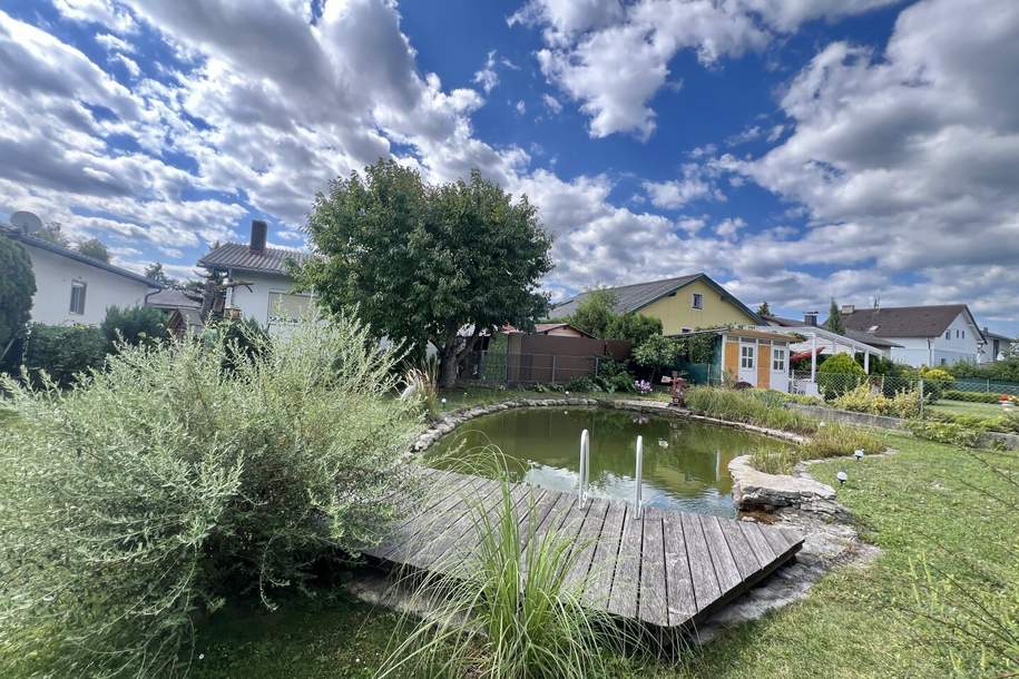 Ruheoase mit Schwimmbiotop in Eggendorf zwischen Baden und Wiener Neustadt!, Haus-kauf, 319.000,€, 2492 Wiener Neustadt(Land)