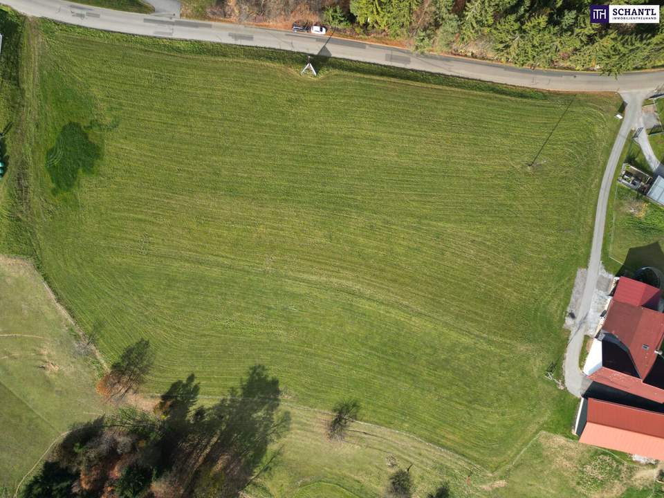 Wunderbares Grundstück in Prach-Sonnen-Lage von ca. 5.000m² Gesamtfläche!!! Oisnitz / St. Josef - Nähe Lannach