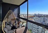 Lifestyle Appartement im Hochhaus mit atemberaubendem Panoramablick auf Stephansdom !!!