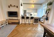 Zeitlose Eleganz trifft modernen Wohnkomfort – stilvoll sanierte 3,5-Zimmer-Altbauwohnung mit Designküche, zwei Außenflächen &amp; Toplage nahe dem Türkenschanzpark