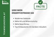 Smarte Neubauwohnung in Gehweite der U6 Handelskai mit Einbauküche und Innenhof-Südwestbalkon!