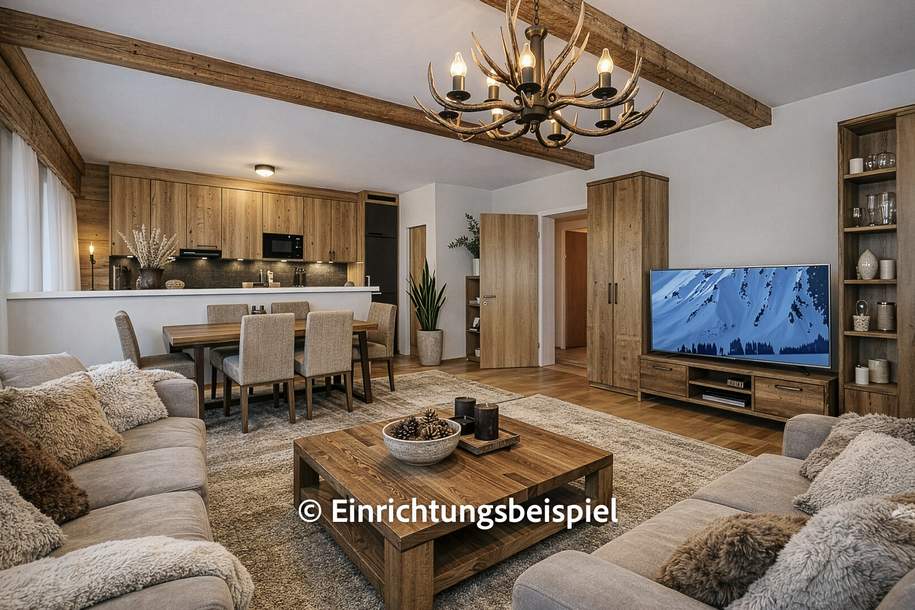 gemütliche 4-Zimmerwohnung am Sonnberg, Wohnung-kauf, 490.000,€, 6365 Kitzbühel