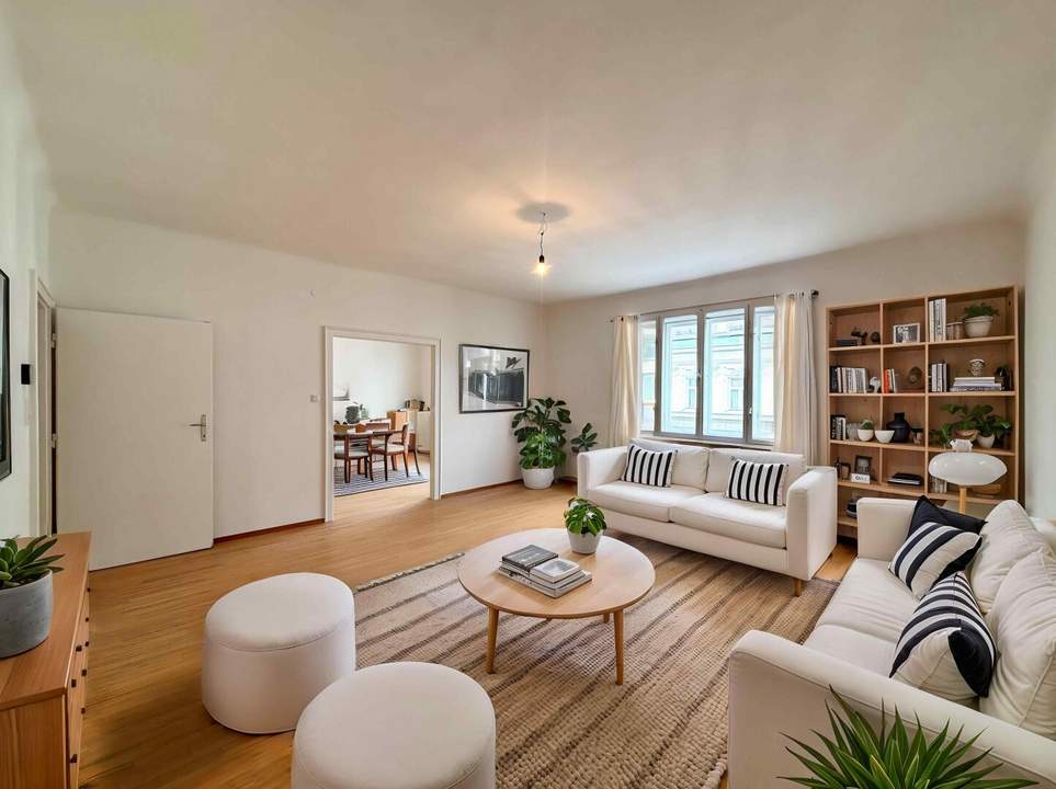 1080! Gut aufgeteilte 3-Zimmer Wohnung in der Josefstadt!