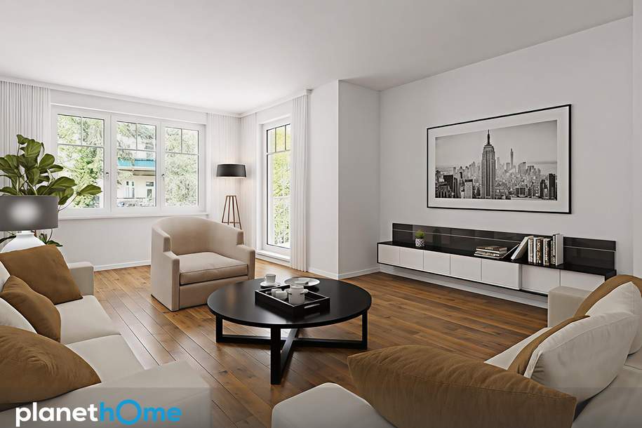 Exklusives Wohnen zwischen Schloss Schönbrunn und Hietzing: Maisonettewohnung mit Loggia, Wohnung-kauf, 690.000,€, 1130 Wien 13., Hietzing