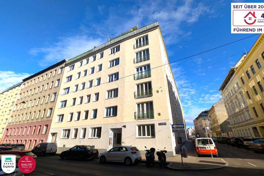 Erstbezug |Neu sanierte 2-Zimmer-Wohnung | mit Lift | perfekt für Singles, Paare &amp; Anleger, Wohnung-kauf, 219.800,€, 1200 Wien 20., Brigittenau