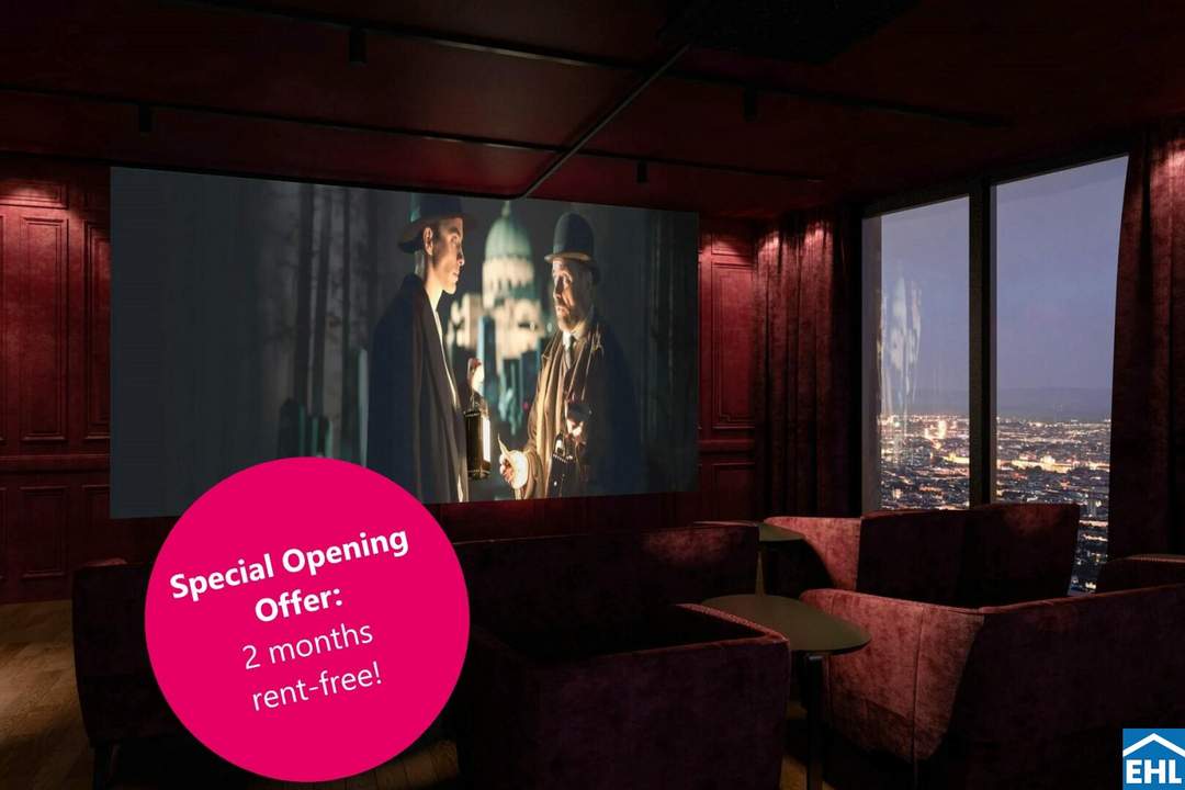 Luxuriös wohnen mit Fitnessstudio, Kino & Co.