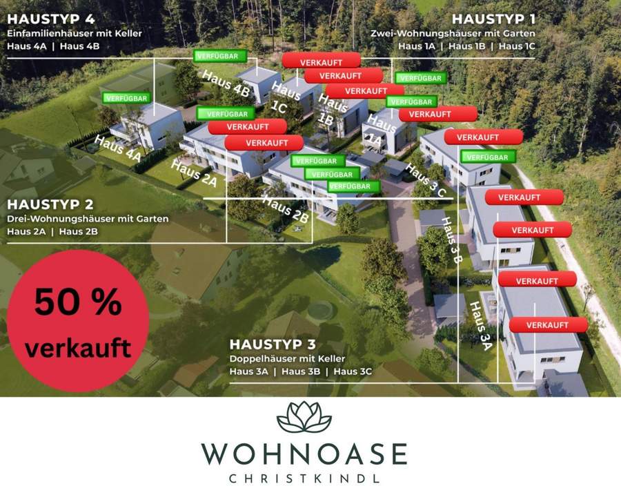NEUER PREIS - WOHNOASE CHRISTKINDL I Penthouse mit 40 m² Dachterrasse I Haustyp 2 I Haus 2 A