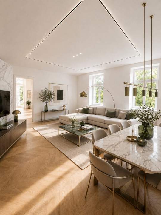 Luxuriöser Altbau-Erstbezug mit Terasse und Grünblick – Wohnen auf höchstem Niveau im Herzen des 2. Bezirks