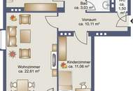 2340 Mödling, Ruhelage im Grünen - gemütliche 3 Zimmer Wohnung