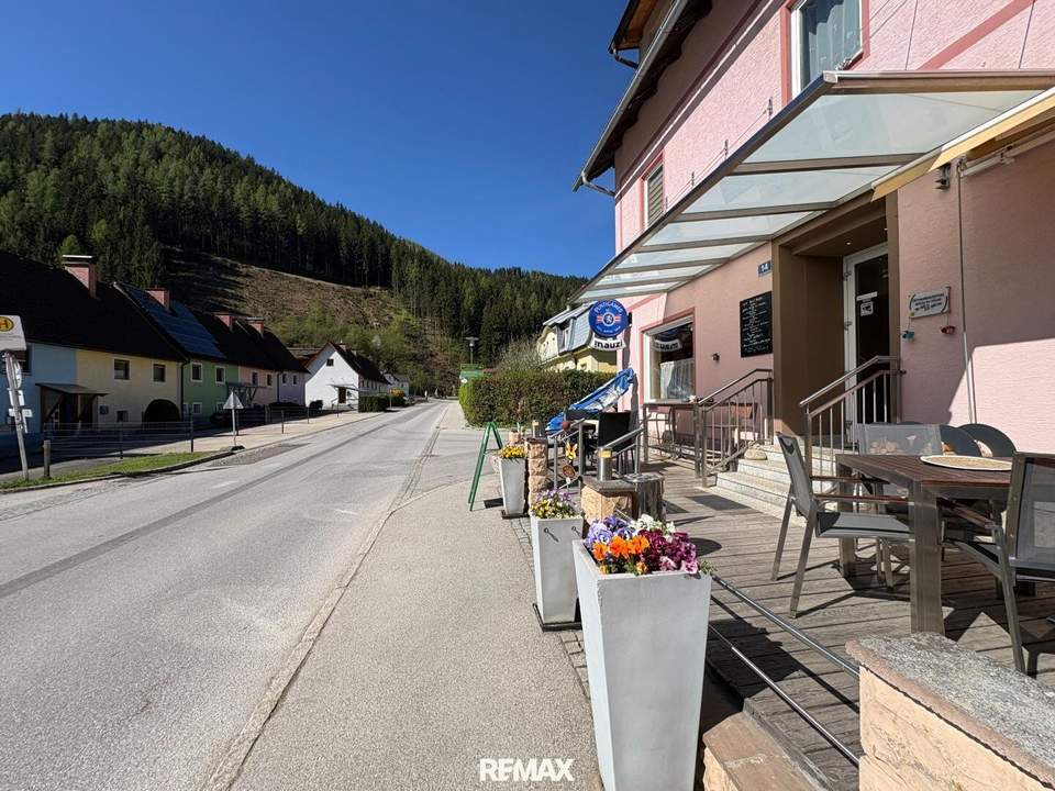 Ein Ort zum Wohnen und Bewirten – charmantes Anwesen in Veitsch