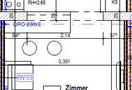 Erstbezug in 1150 Wien: 1-Zimmer Wohnung mit offener Küche auf der 2. Etage!