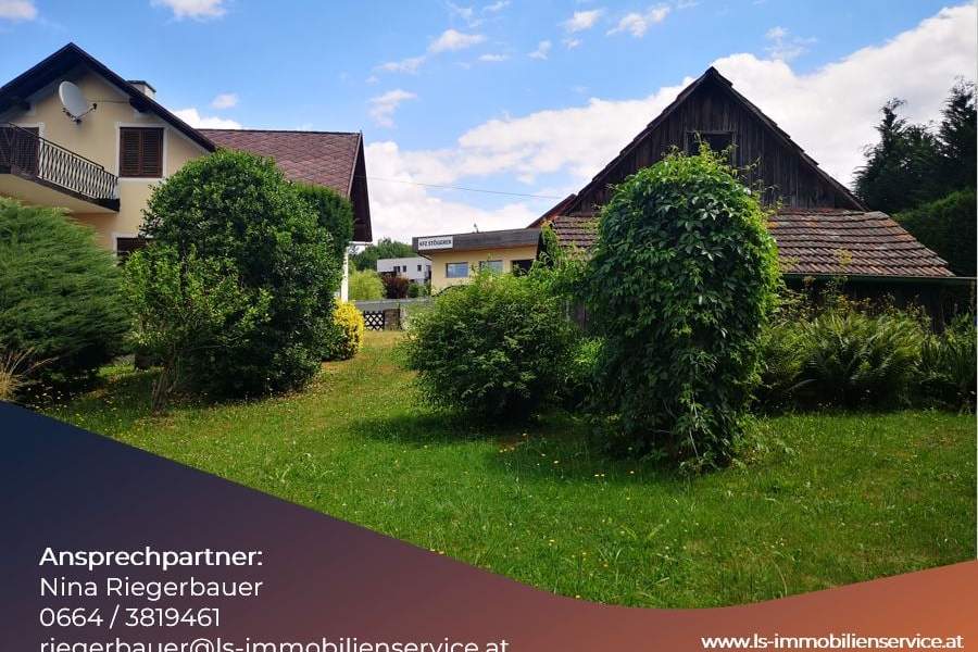 Einfamilienhaus mit viel Platz, sonnigem Garten, Terrasse und Nebengebäude!, Haus-kauf, 259.000,€, 8240 Hartberg-Fürstenfeld
