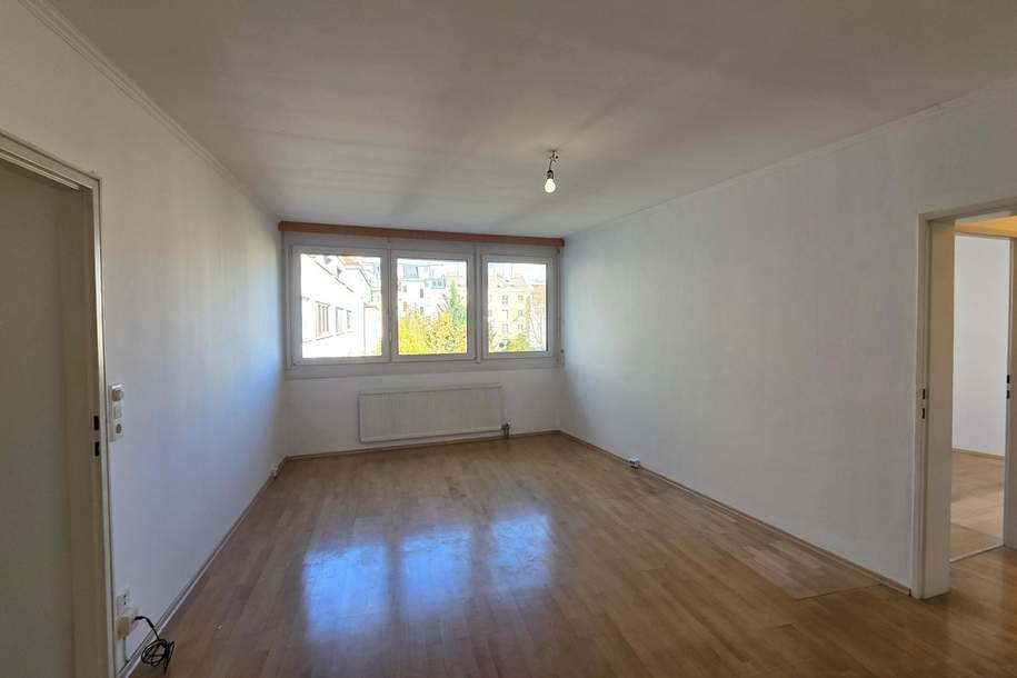 Linzer Straße/Schönbrunn: sanierungsbedürftige, ruhige 2-Zimmer Wohnung mit Grünblick, Wohnung-kauf, 189.500,€, 1140 Wien 14., Penzing